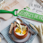 Oeuf cocotte asperges blanches